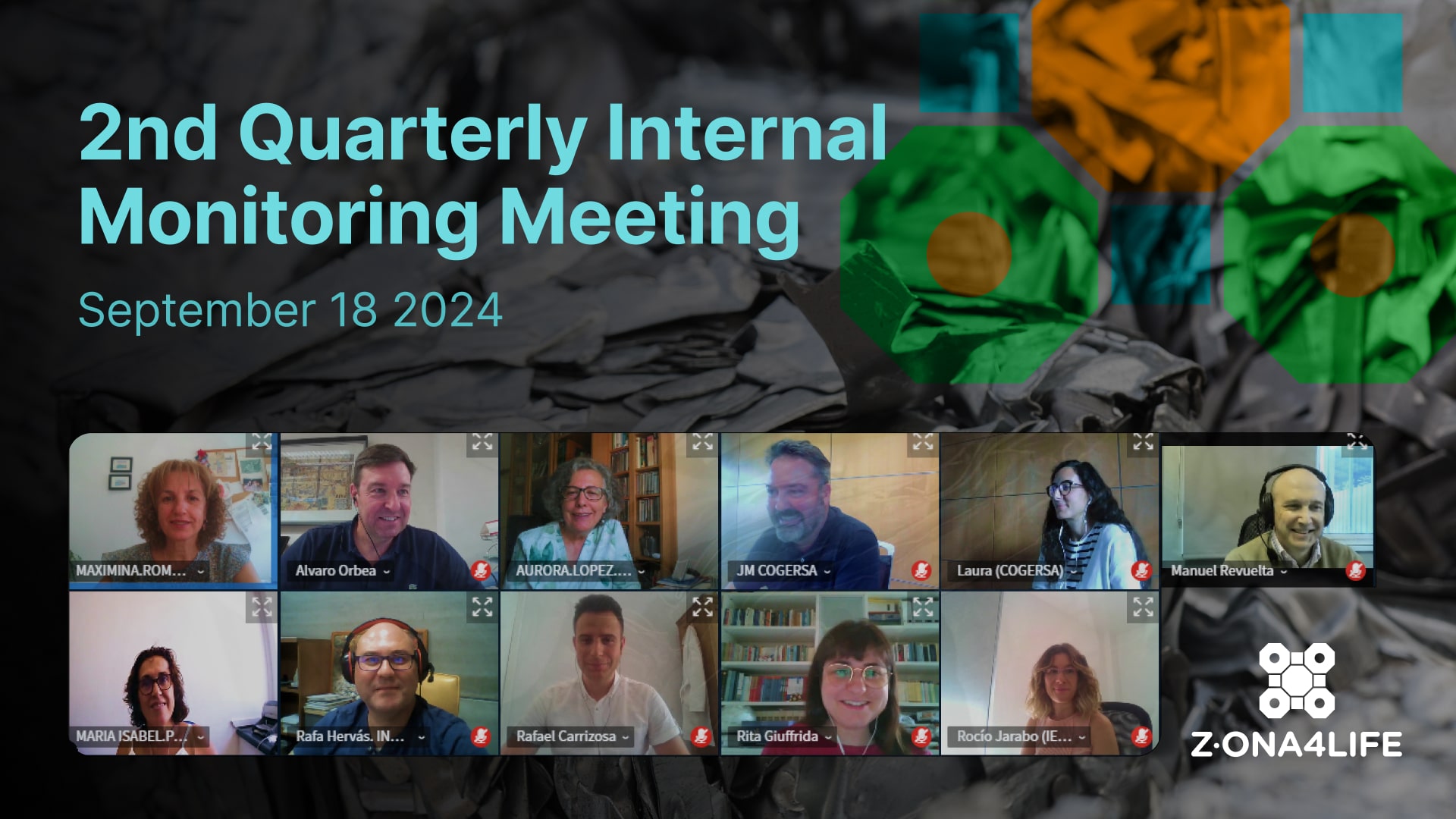 Z-ONA4LIFE 2nd Quarterly Monitoring Meeting