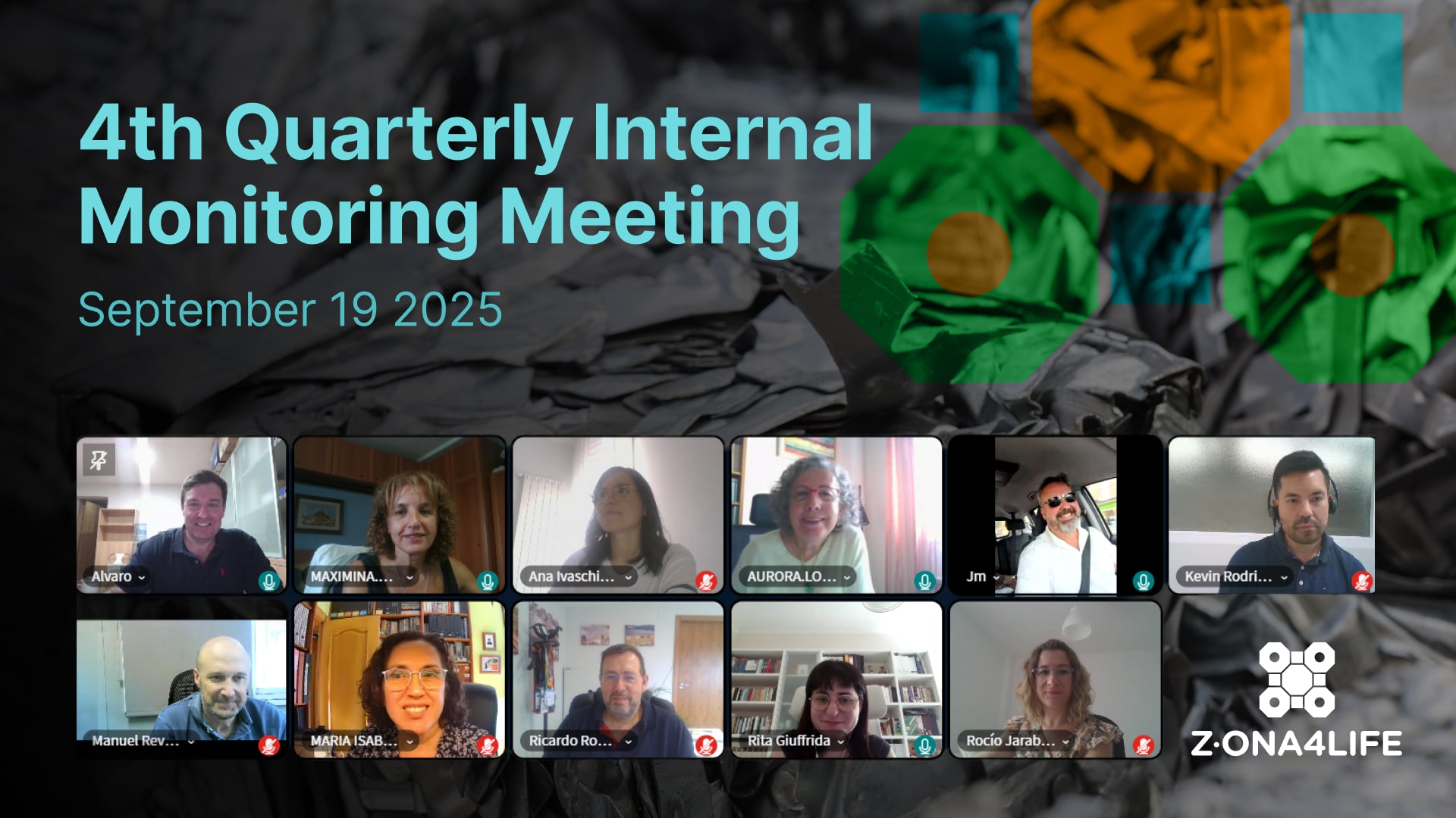 Z-ONA4LIFE 4th Quarterly Monitoring Meeting