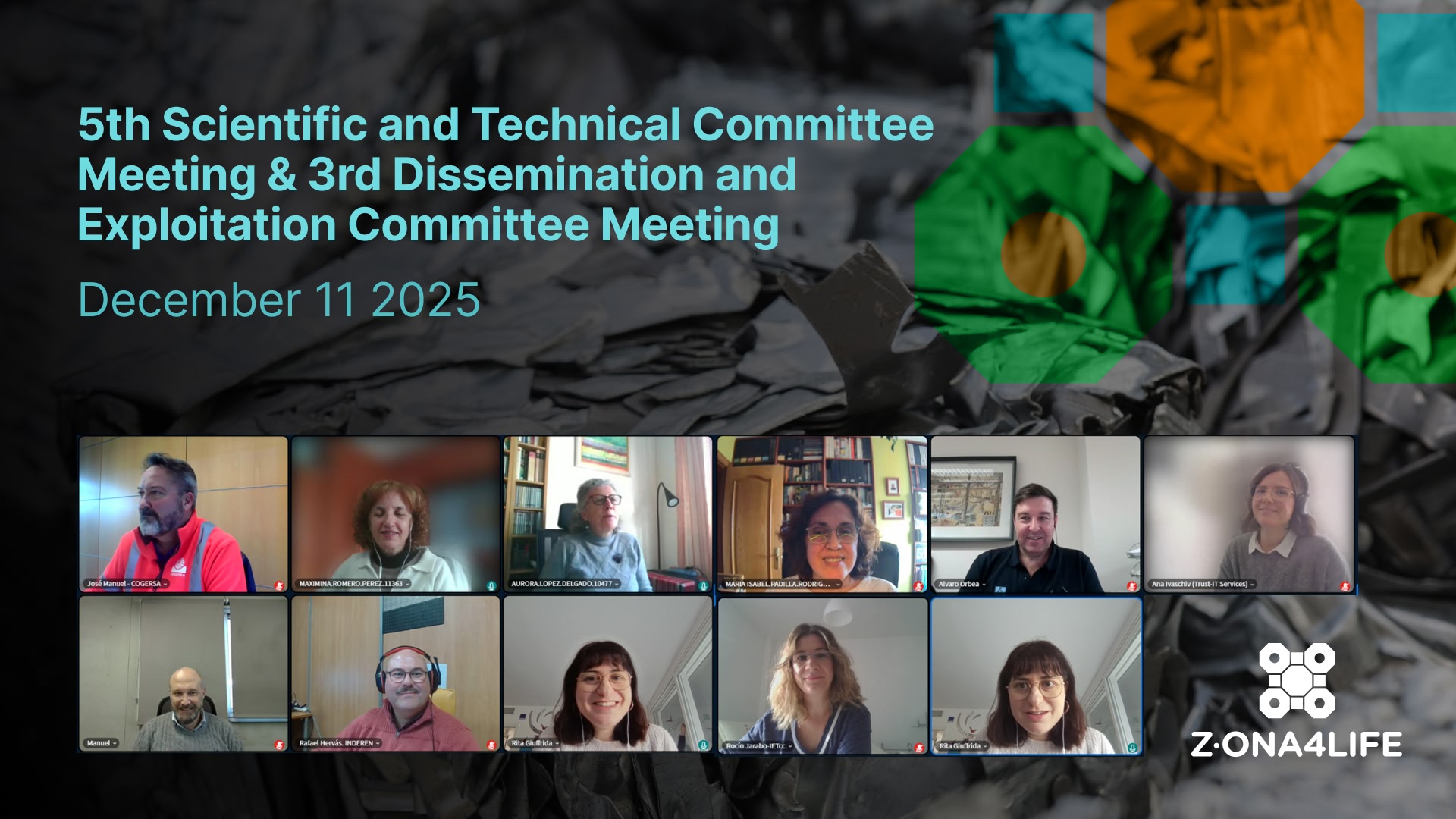 5th Scientific and Technical Committee Meeting & 3rd Dissemination and Exploitation Committee Meeting on 11 December 2025