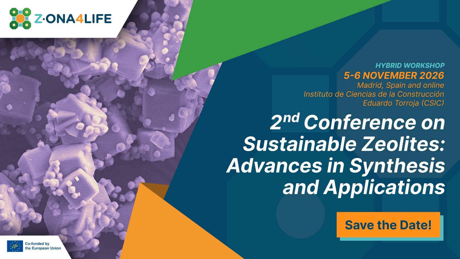 2nd Conference on Sustainable Zeolites: Advances in Synthesis and Applications