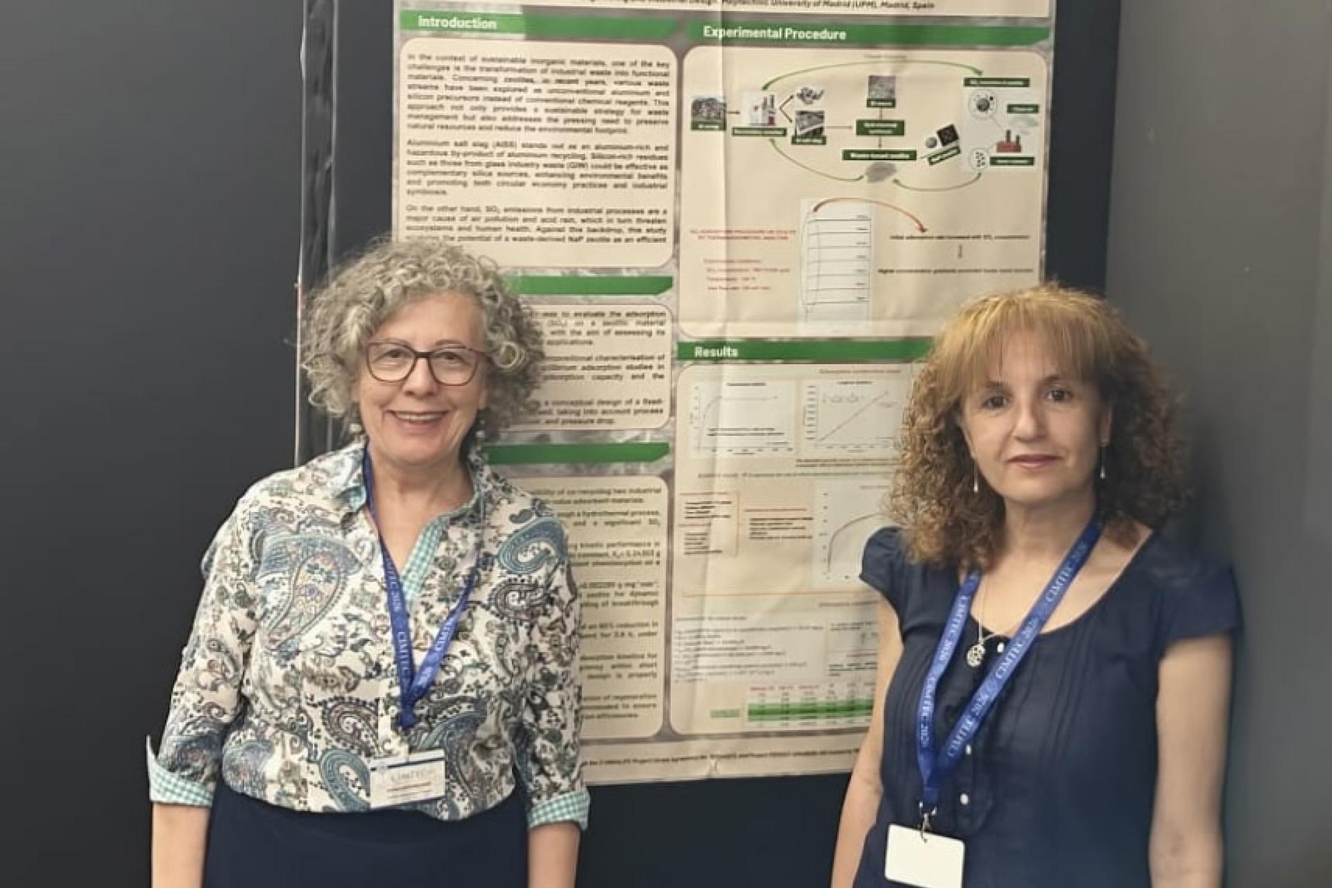 Aurora López-Delgado and Maximina Romero at CIMTEC 2026